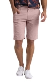 westAce Mens Summer Chino Shorts Slim-fit 9″ Classic Cotton Casual Golf Beach Holiday Joggers Essential Half Pant All Waist Size 30W-40W (Baby Pink, 32W) – Bermuda shorts