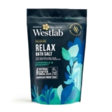 Westlab Magnesium Relax Bath Salts 1kg – Ease Stress & Tension from Mind and Body. Scientifically-Proven to Restore Inner Peace. Mood-Boosting Neuroscent. 100% Natural, Chamomile & Bergamot. – Relaxing bath salts