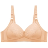 Best Deal on Wireless Bras for Women Warehouse Sale Clearance Non Wired Bra Seamless Sports Bras Wirefree Comfortable Gathered Everyday Bra Comfort Bralette Non-Wired Full Cup Underwear Gym Workout Brassiere – Only 0.01!