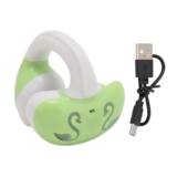 Best Discount on Wireless Ear Clip On Headphones Bluetooth,HiFi Bone Conduction Open Ear Headphones Wireless Bluetooth,Wireless Headset Sport Running Earring Earphone (Grass Green) – Only 1.9!