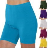 Best Sale on Women Leggings Shorts UK Sale Clearance Ladies Shaping Yoga Shorts Elastic Waist Half Pants High Waist Tummy Control Short Trousers Gym Shorts Tracksuit Bottoms Lounge Pant Cycling Shorts Plus Size – Only 0.01!