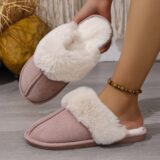 Best Discount on Women’s Fluffy Memory Foam Slippers Fluffy Winter Indoor Outdoor Household Shoes – Only 10.29!