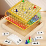 Best Sale on Wooden Montessori 2 in 1 Multiplication Magnetic Board for Kids Cognitive Math Game Early Educational Toys Teaching Aids Gifts – Only 23.69!
